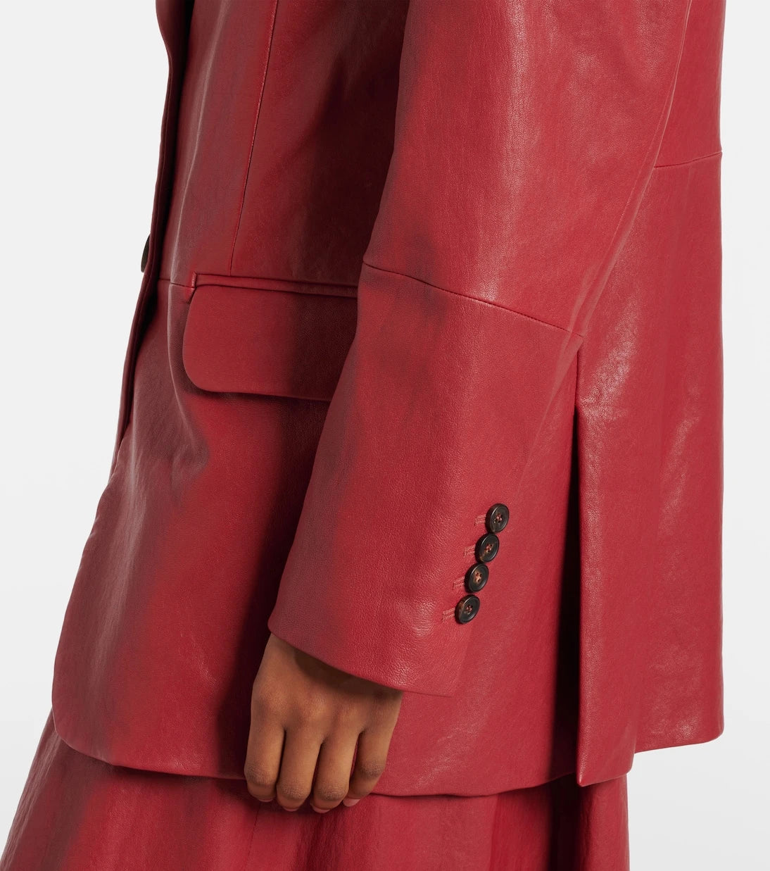 Brunello Cucinelli - Leather Blazer