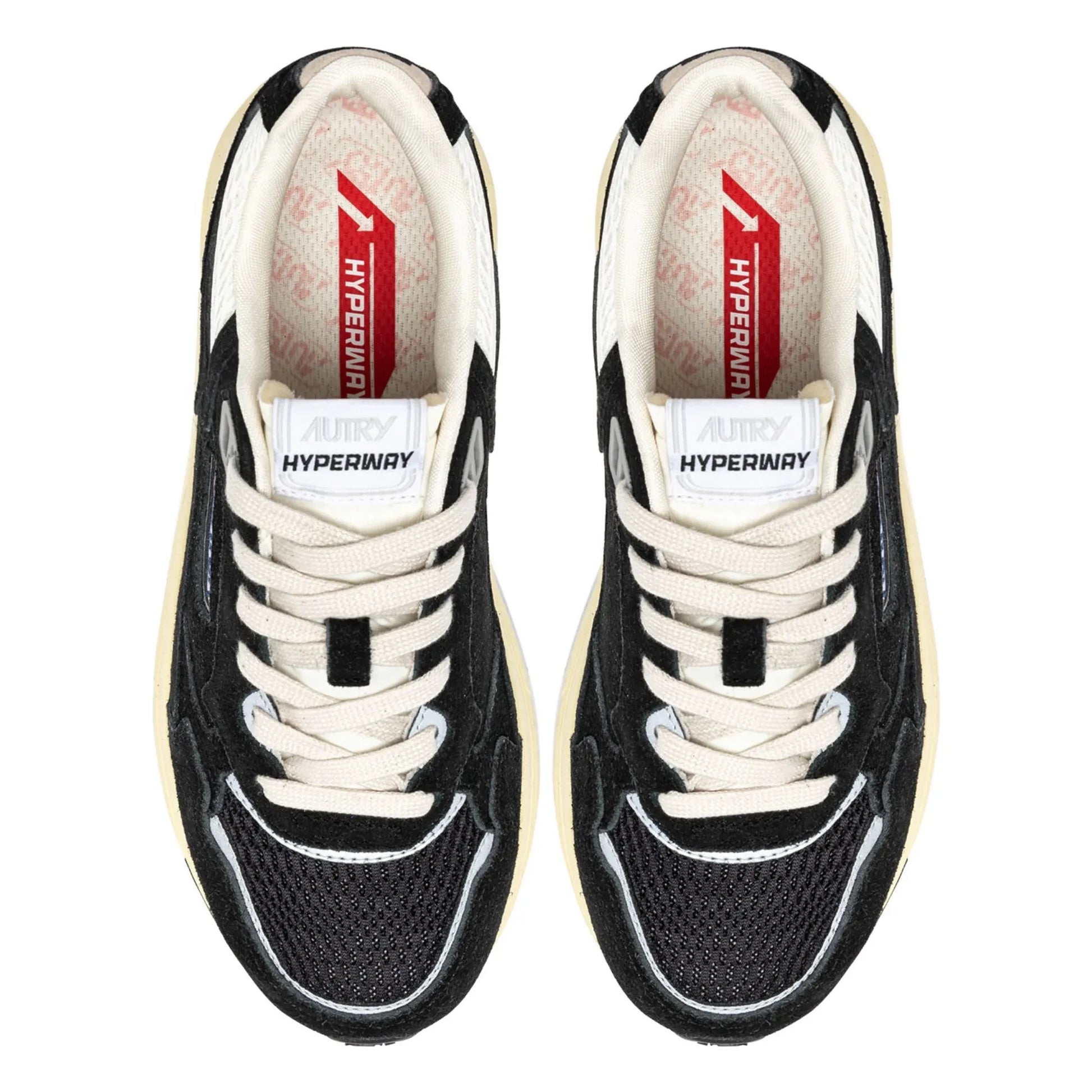 Autry - Hyperway Low Suede Sneakers | Black