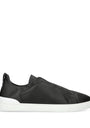 Zegna Shearling Triple Stitch SECONDSKIN Sneakers
