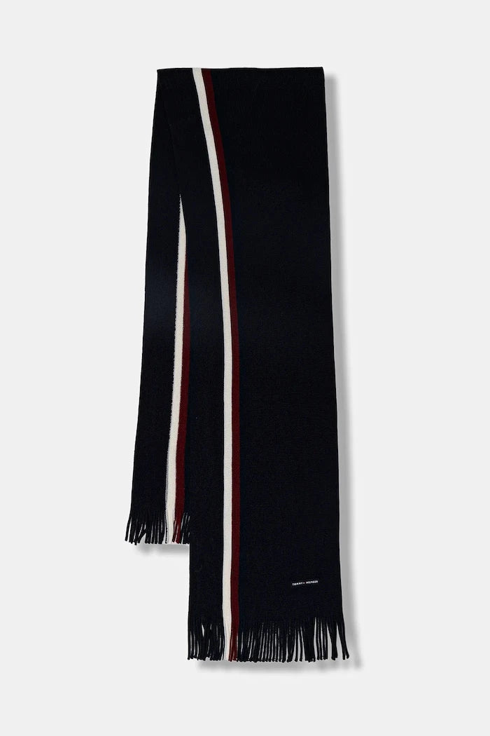 Шапка и шал с вълна Tommy Hilfiger