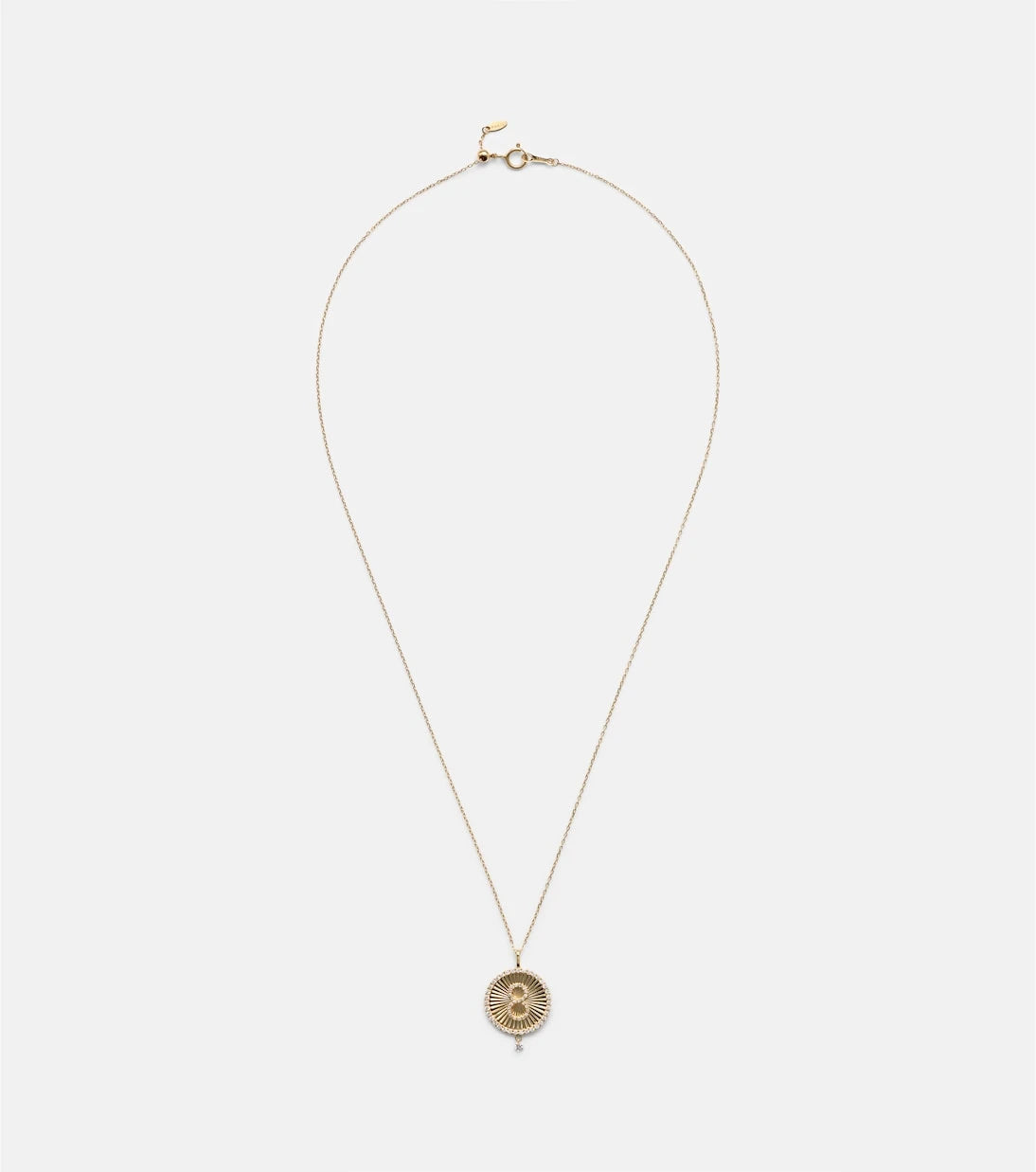 Persée - Lucky Charm Eight 18kt gold necklace with diamonds