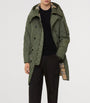Burberry Green Reissued Quilted Parka