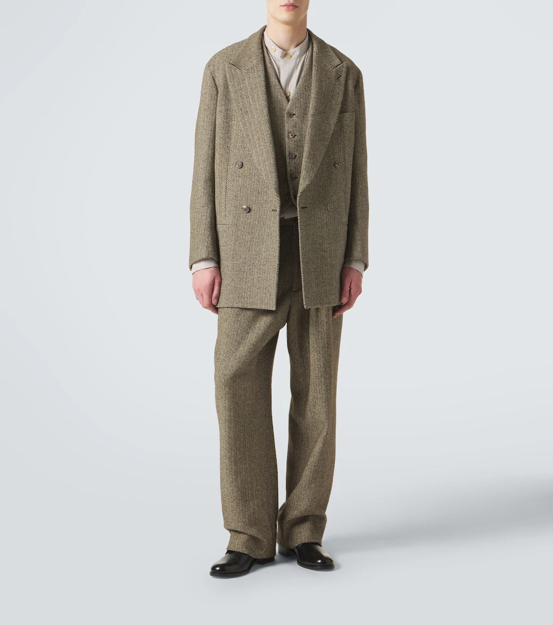 Giorgio Armani - Archivio pinstripe shirt