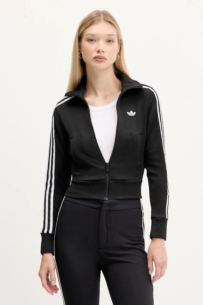 adidas Originals fermuarlı kadın Firebird sweatshirt