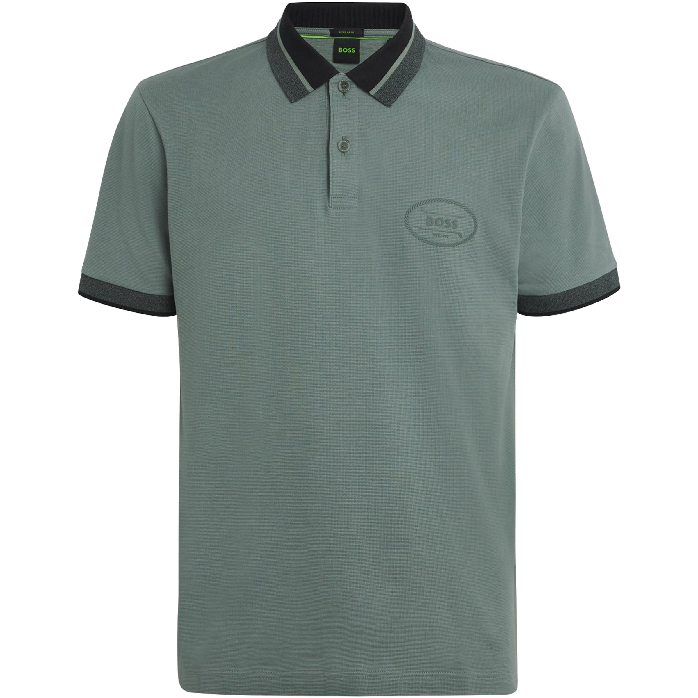 BOSS Cotton AO Zone Polo Shirt