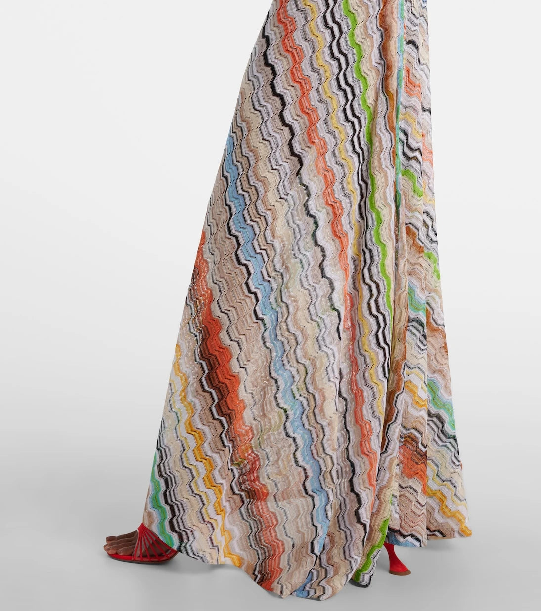 Missoni - Zig Zag halterneck maxi dress