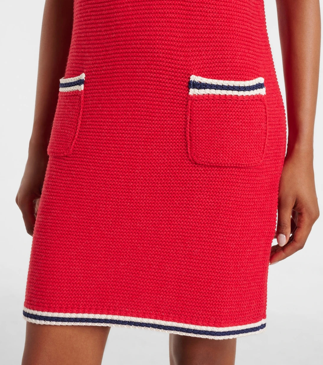 Valentino - Cotton and wool minidress