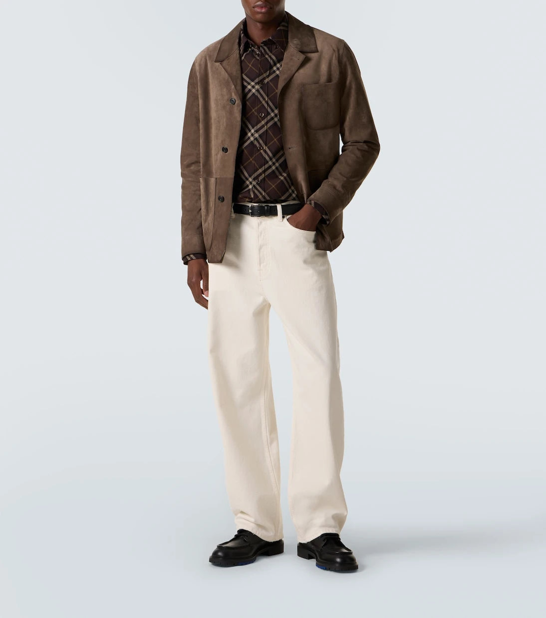 Burberry - Rogue leather combat boots
