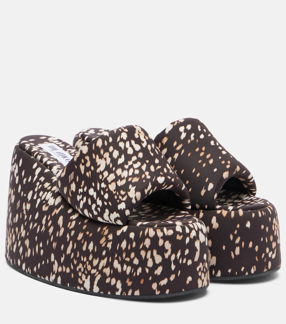 The Attico - Mochi leopard-print platform sandals