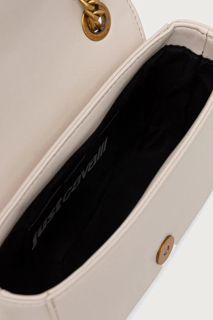 Just Cavalli suni deri kadın crossbody çanta