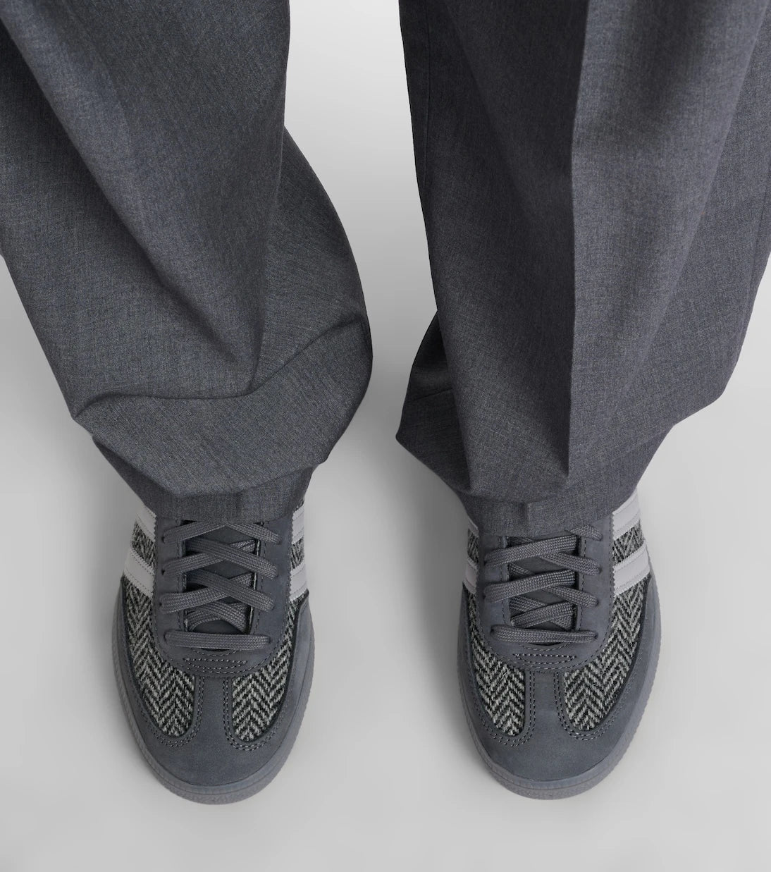 Adidas - Chevron suede sneakers