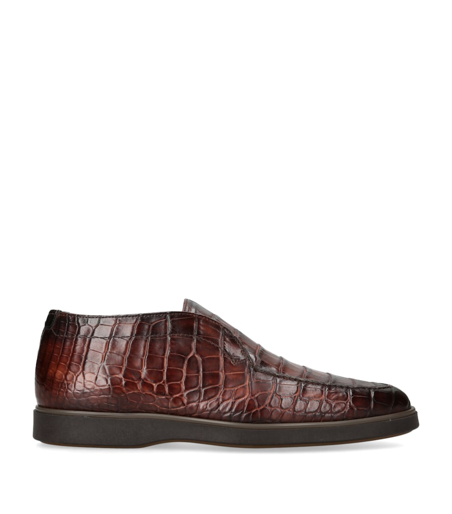 Crocodile Pariaso Mid-Top Loafers