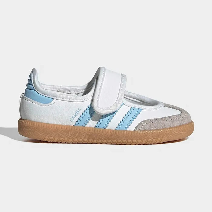 Детски кожени балеринки adidas Originals SAMBA JANE