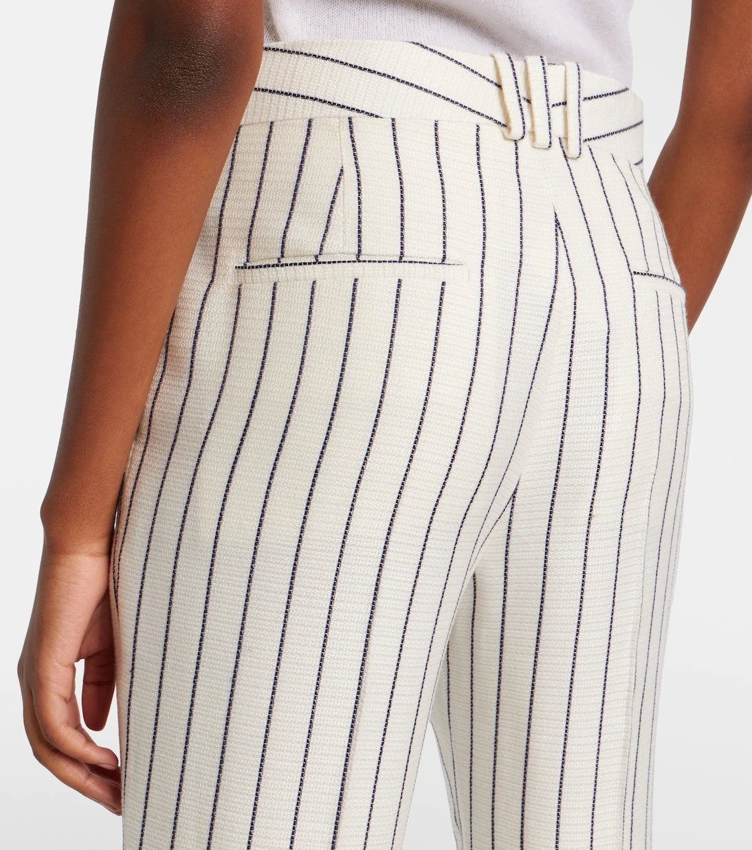 Balmain - Pinstripe straight pants