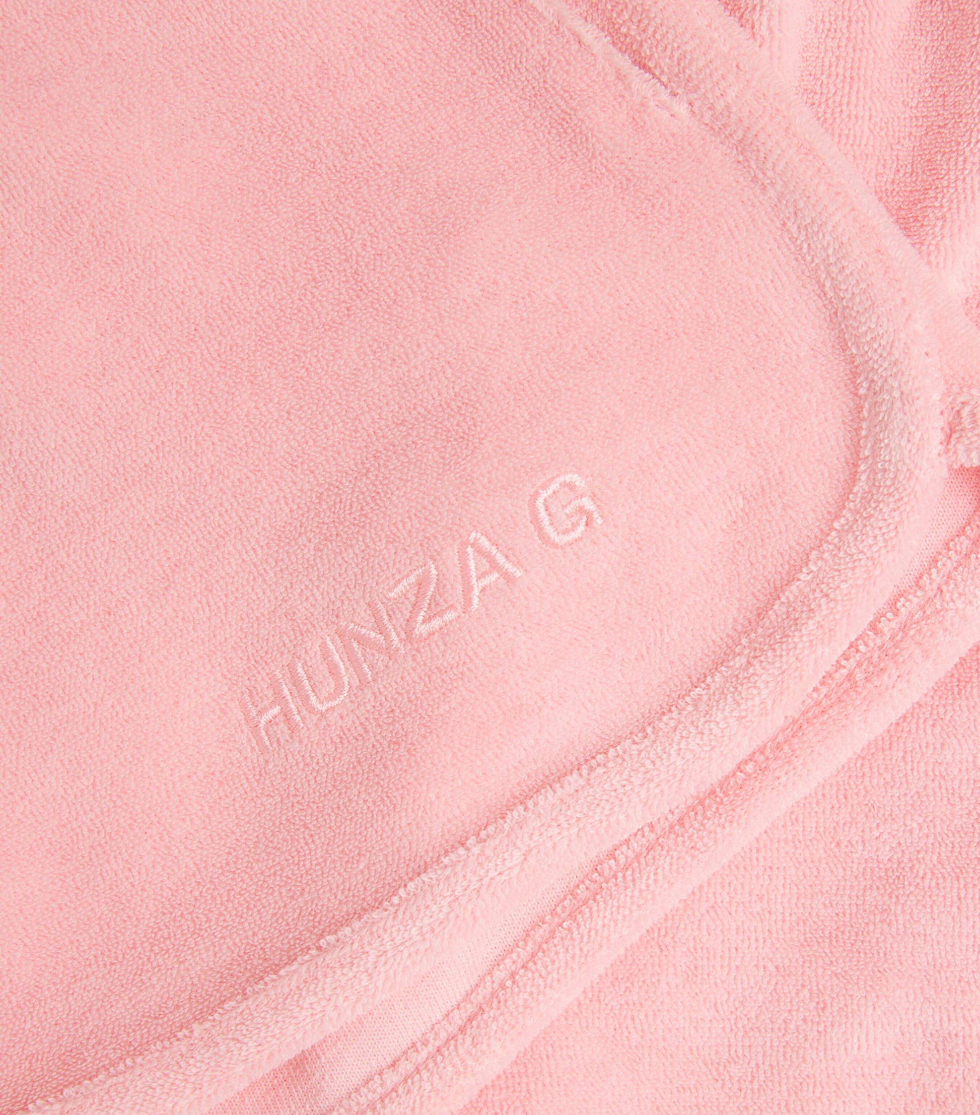 Pink Cotton Terry Towelling Shorts