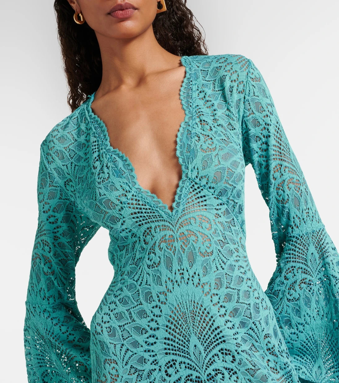 Alexandra Miro - Kara lace beach dress