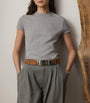 Grey Cotton Hallie T-Shirt