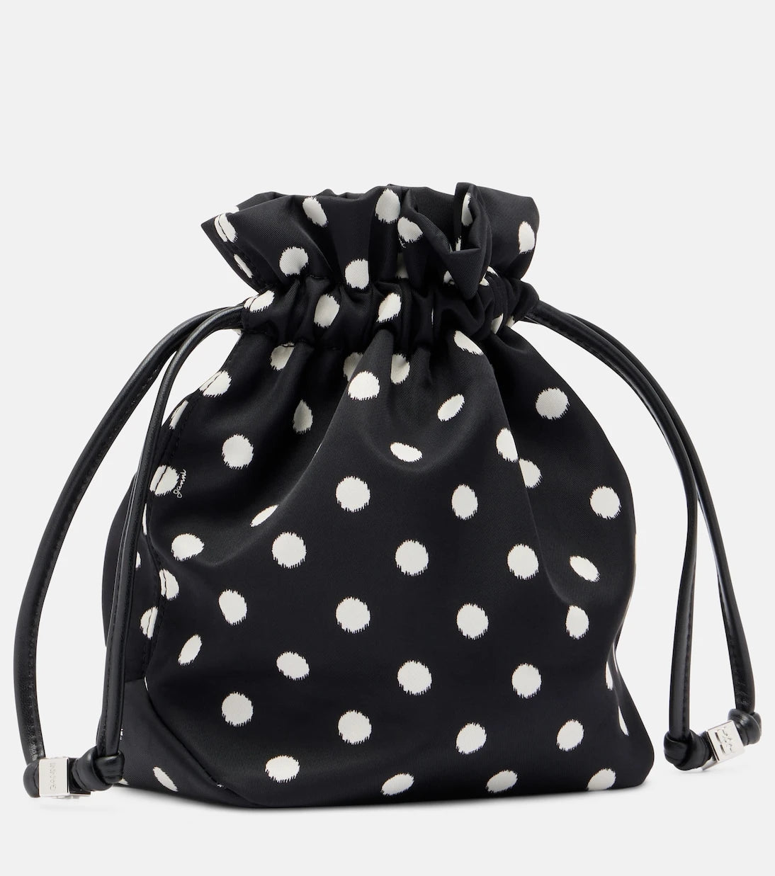 Ganni - Bou polka-dot pouch