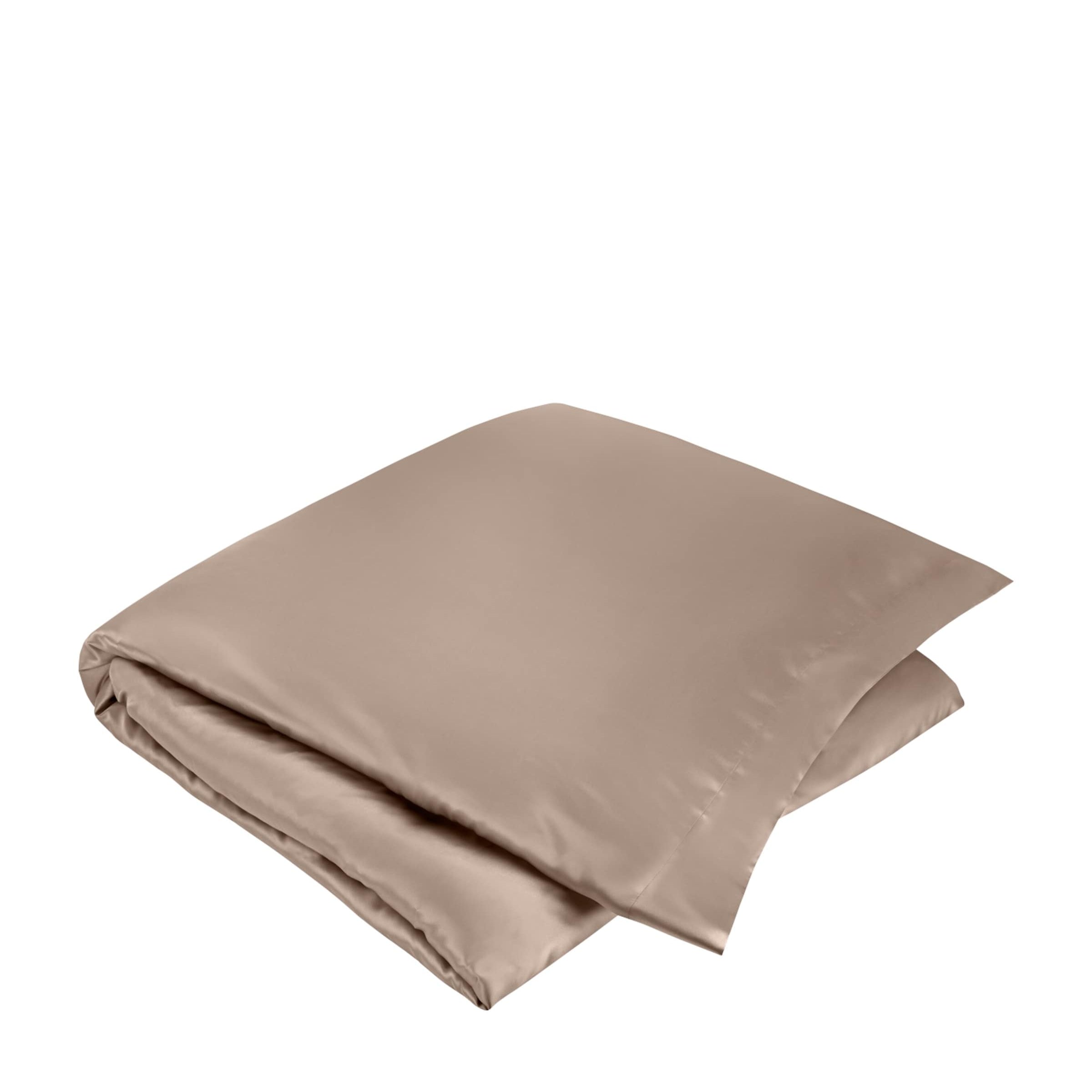 Gingerlily Silk Mocha Super King Duvet Cover (260cm x 220cm)