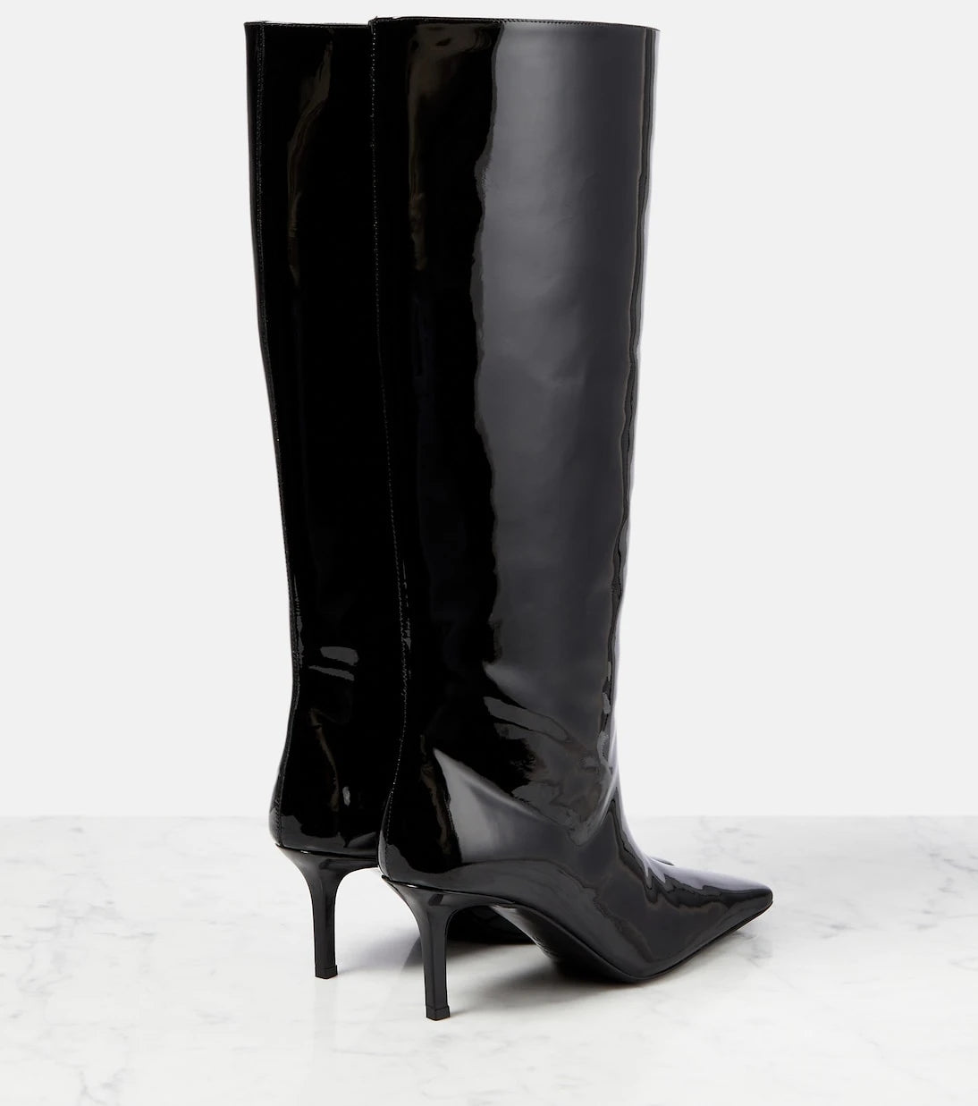 Acne Studios - Patent leather knee-high boots