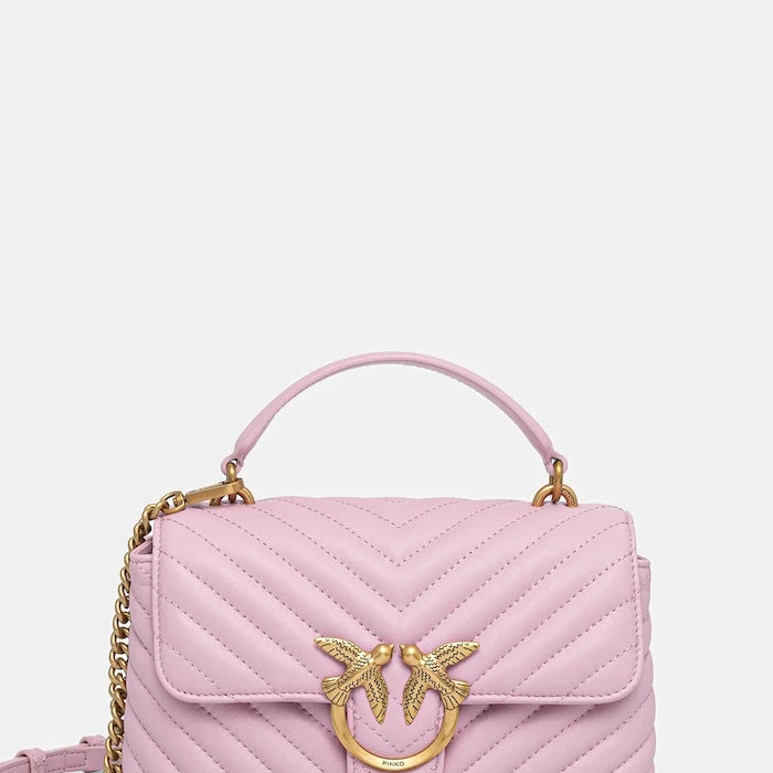 Pinko kadın deri crossbody çanta