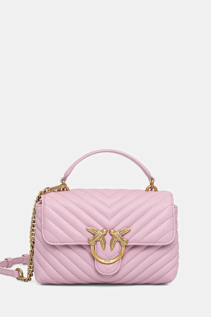 Pinko kadın deri crossbody çanta