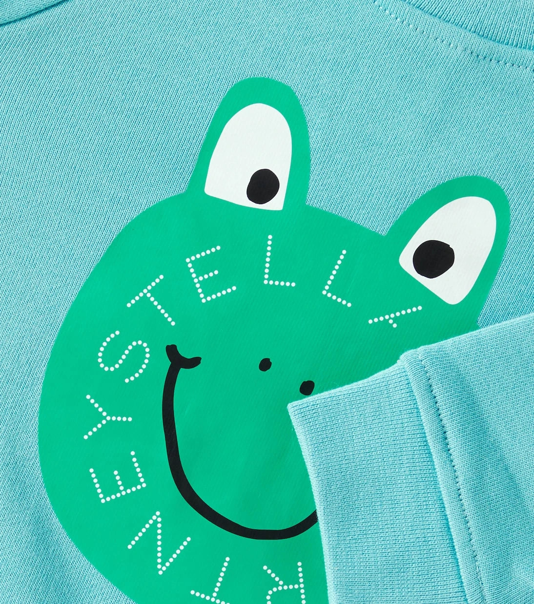 Stella McCartney Kids - سويت شيرت أطفال من القطن الجيرسيه