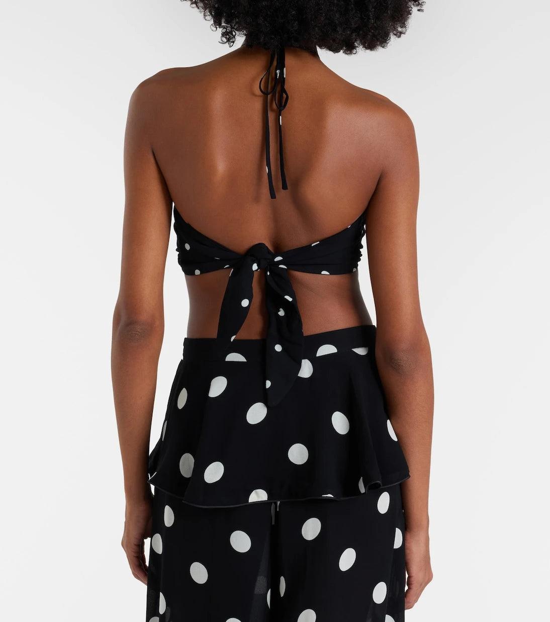 Adriana Degreas - Polka-dot bandeau bikini top