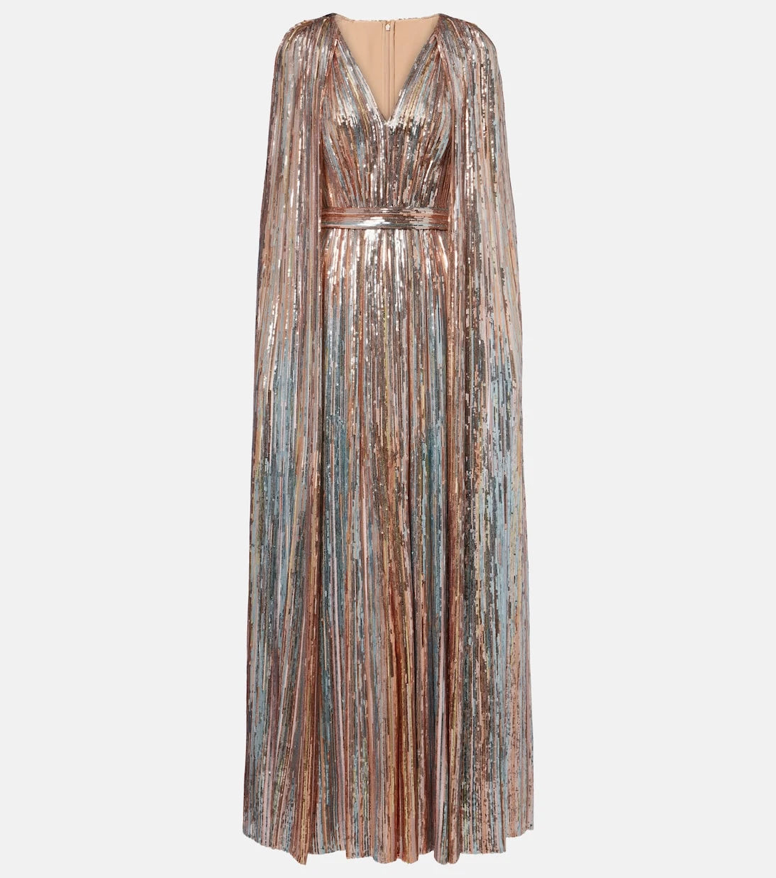 Elie Saab - Sequined caped gown