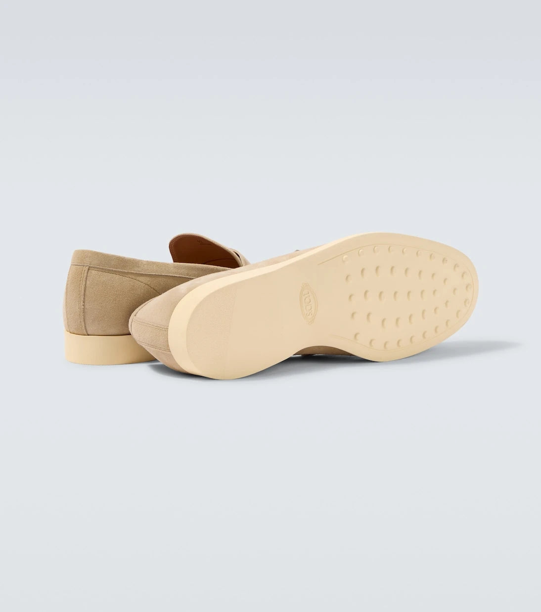 Tod's - Suede penny loafers