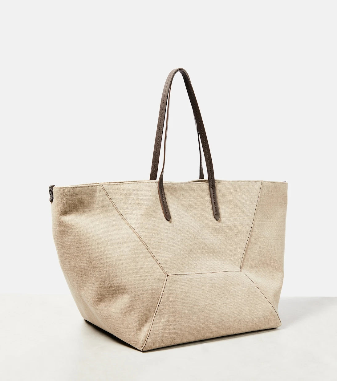 Brunello Cucinelli - Large canvas tote bag