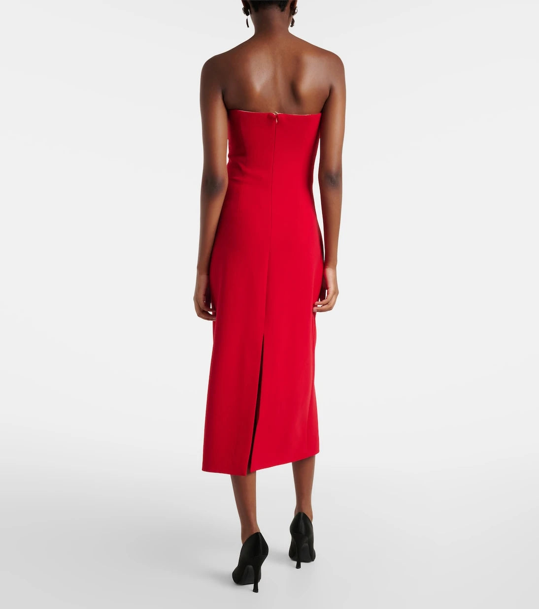 Magda Butrym - Wool-blend bustier dress