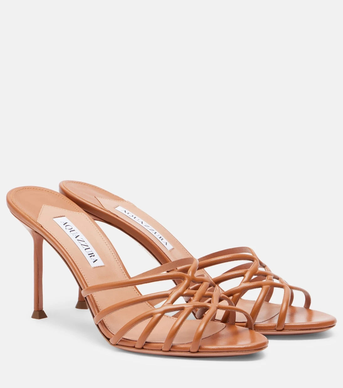 Aquazzura - حذاء ميول "وايلد دريم" الجلدي