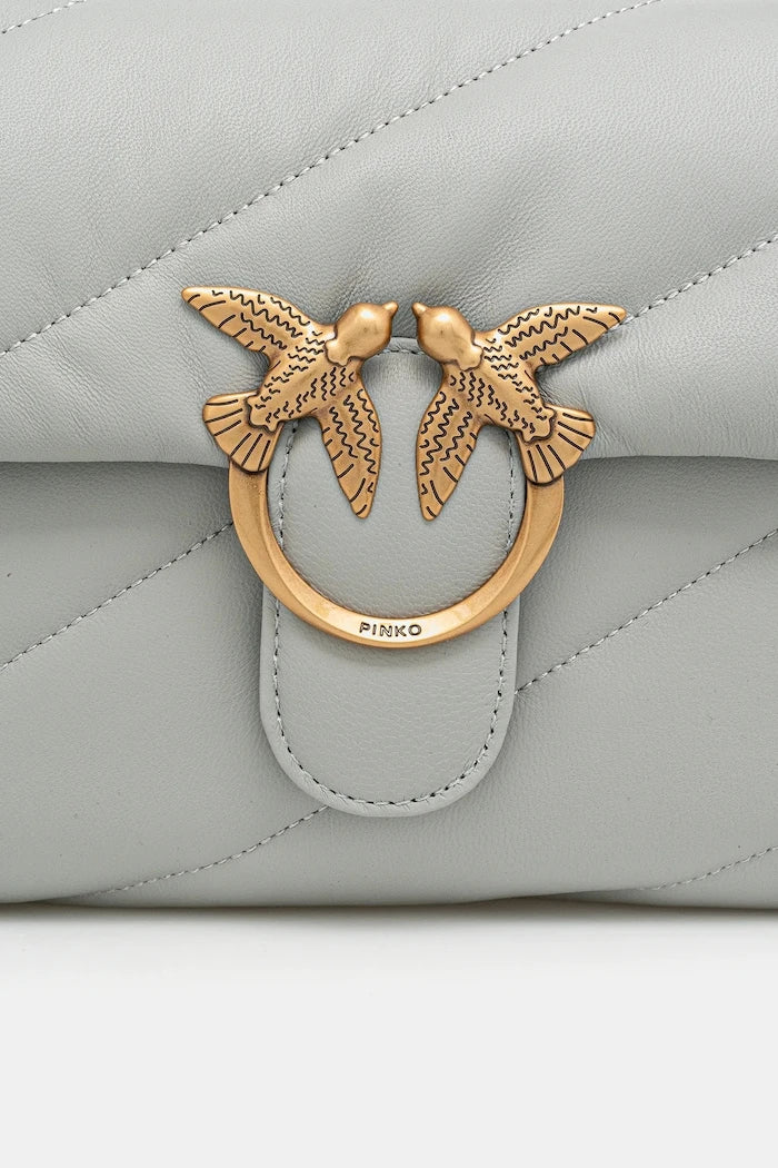 Pinko kadın deri crossbody çanta