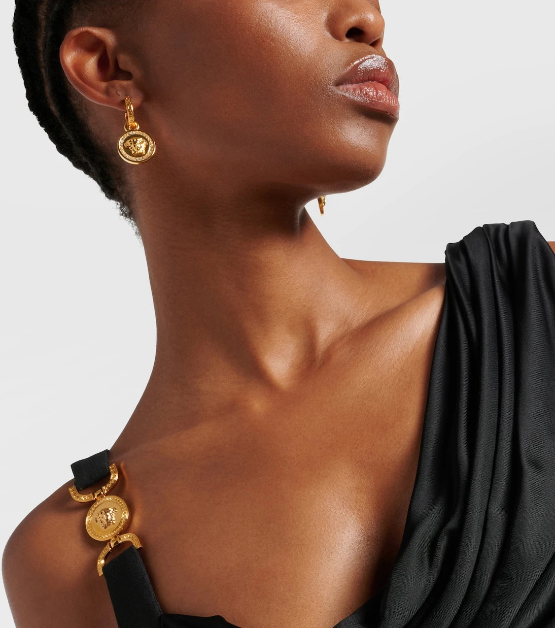 Versace - Greca and Medusa earrings