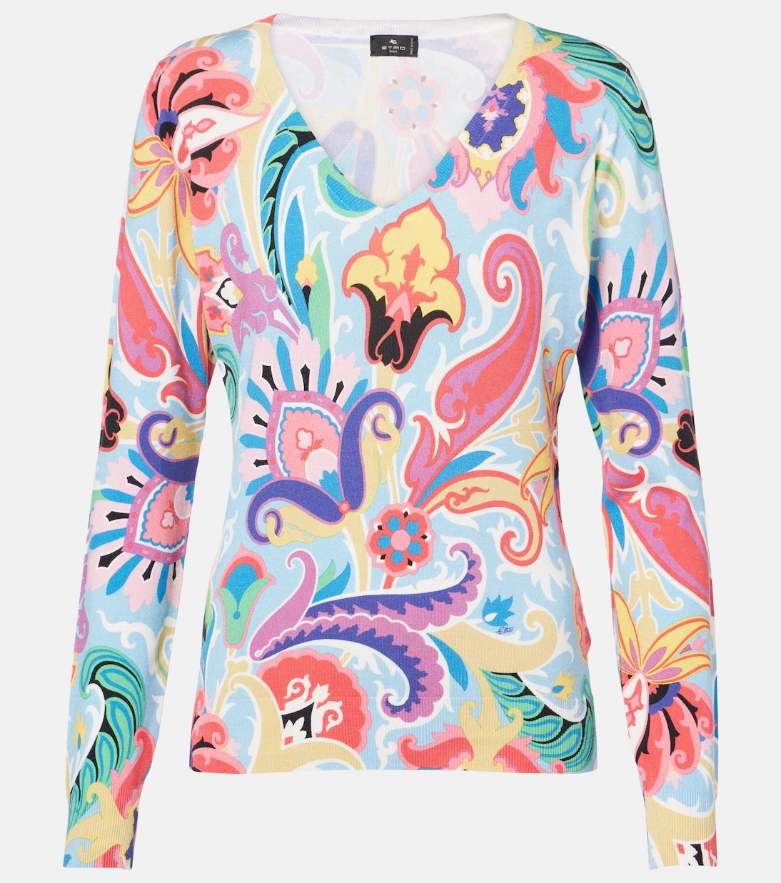 Etro - Paisley silk-blend sweater