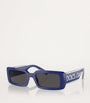 Blue Injected 0DG6187 Sunglasses