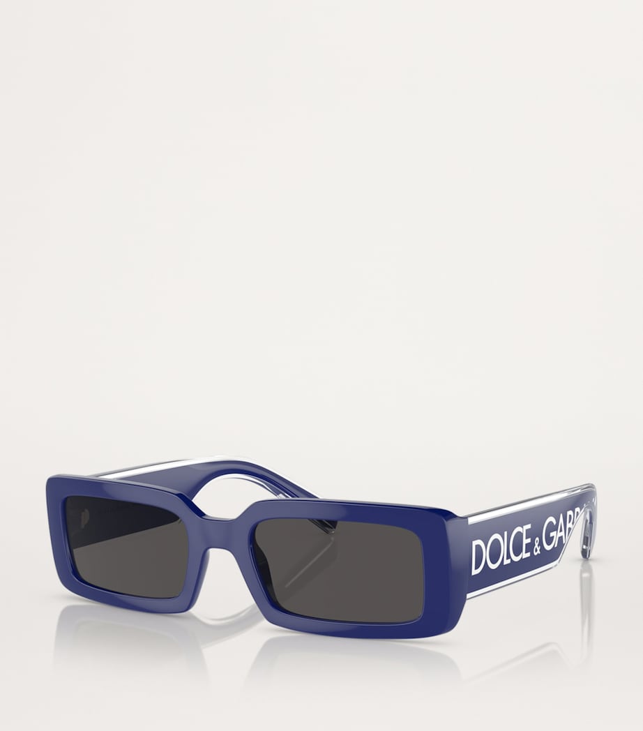 Blue Injected 0DG6187 Sunglasses