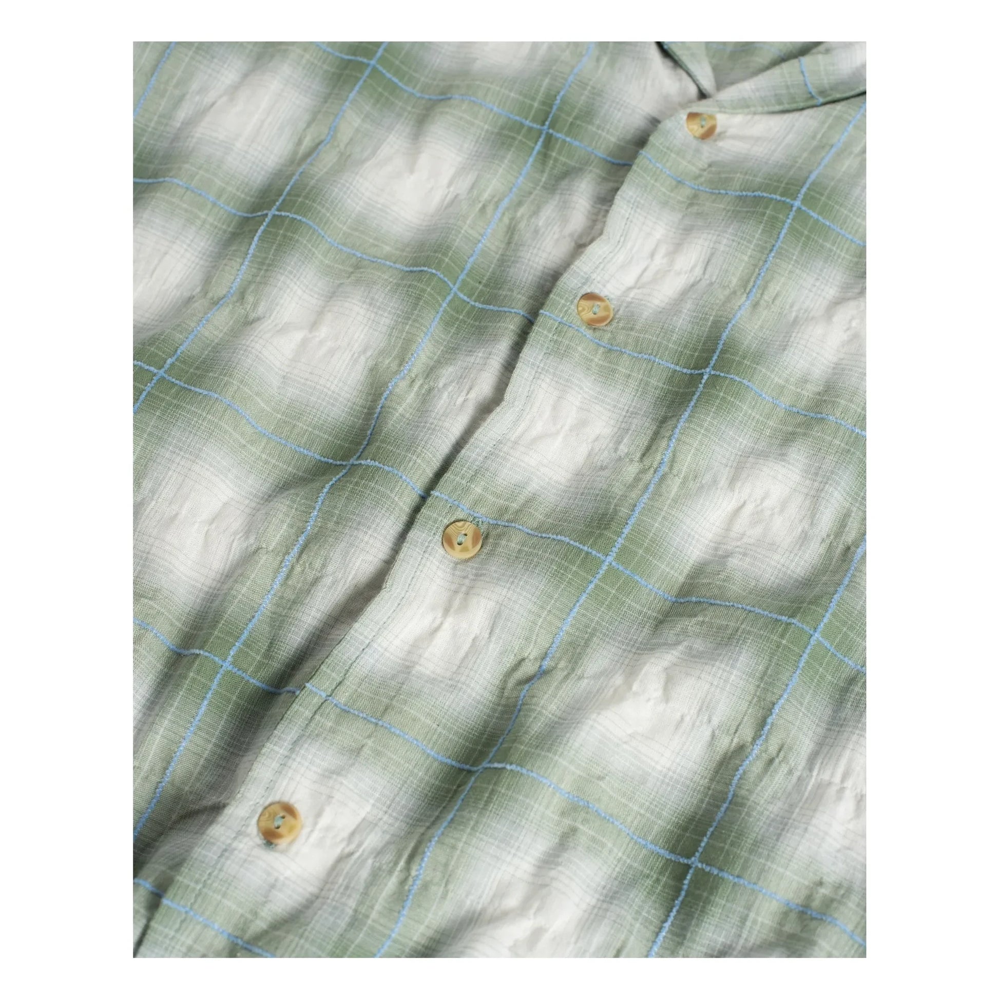 Bather - Laurel Grid shirt | Green