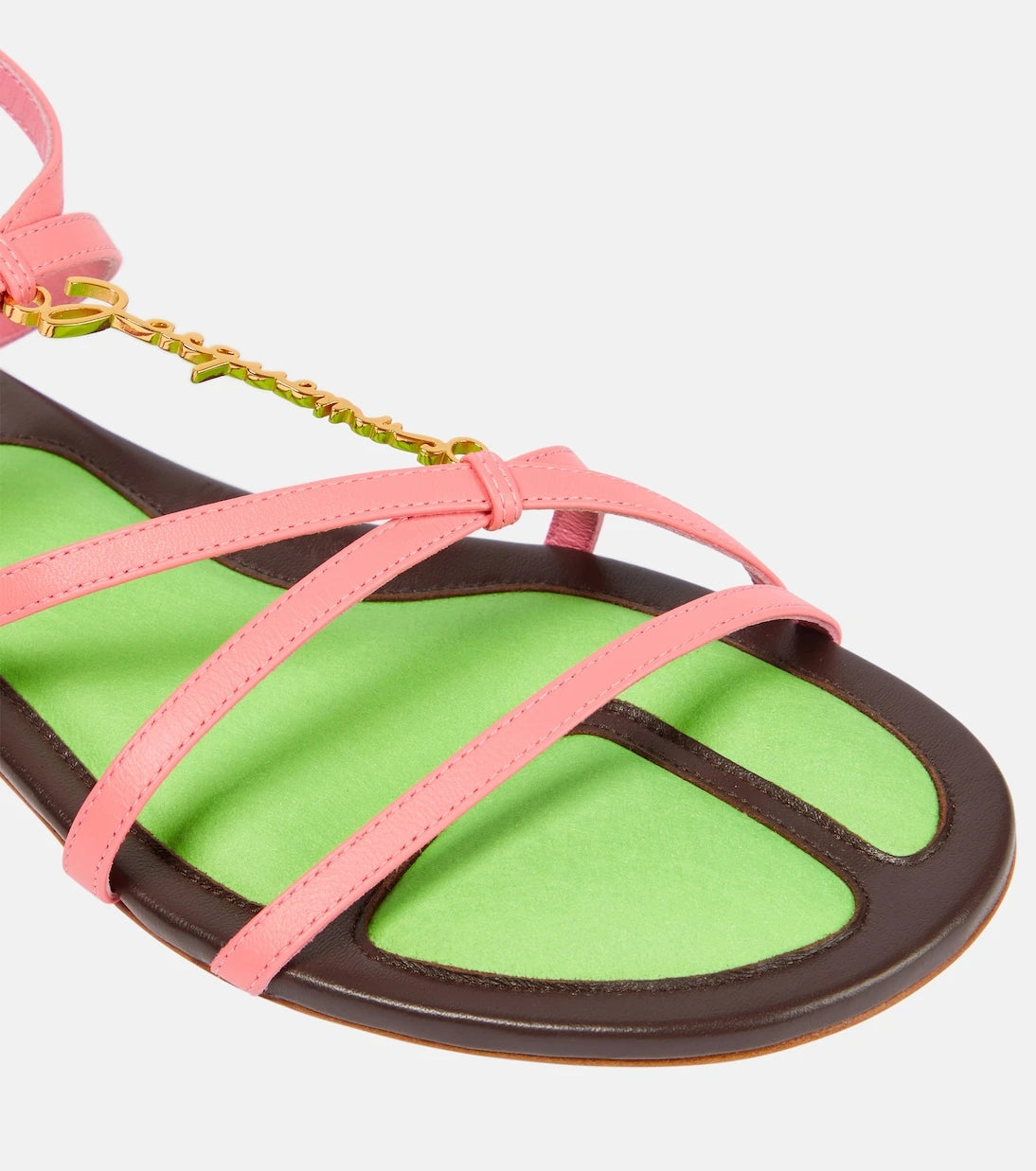 Jacquemus - Embellished leather sandals