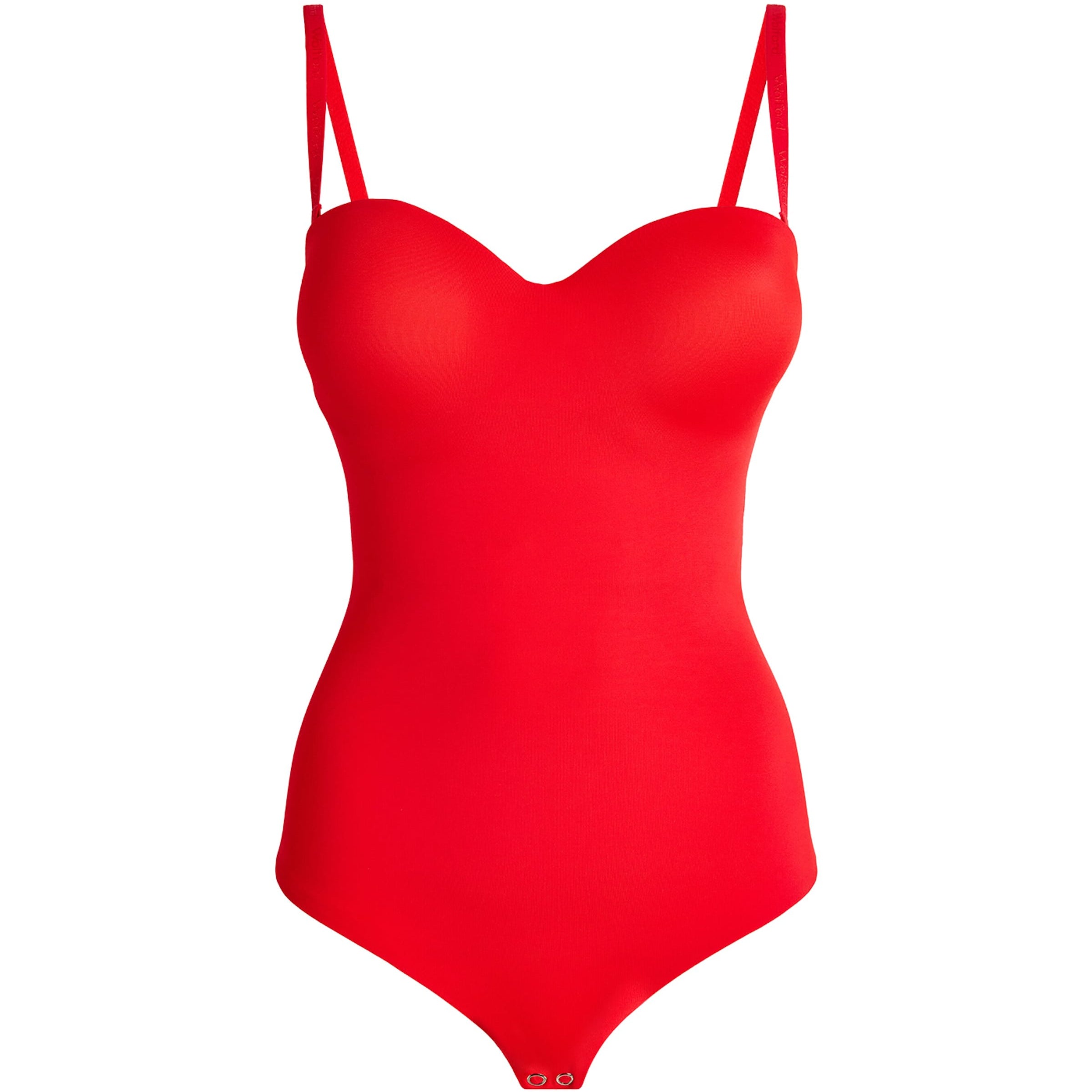 Wolford Red Mat de Luxe Forming Bodysuit