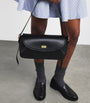Black Leather Le Mambo Shoulder Bag