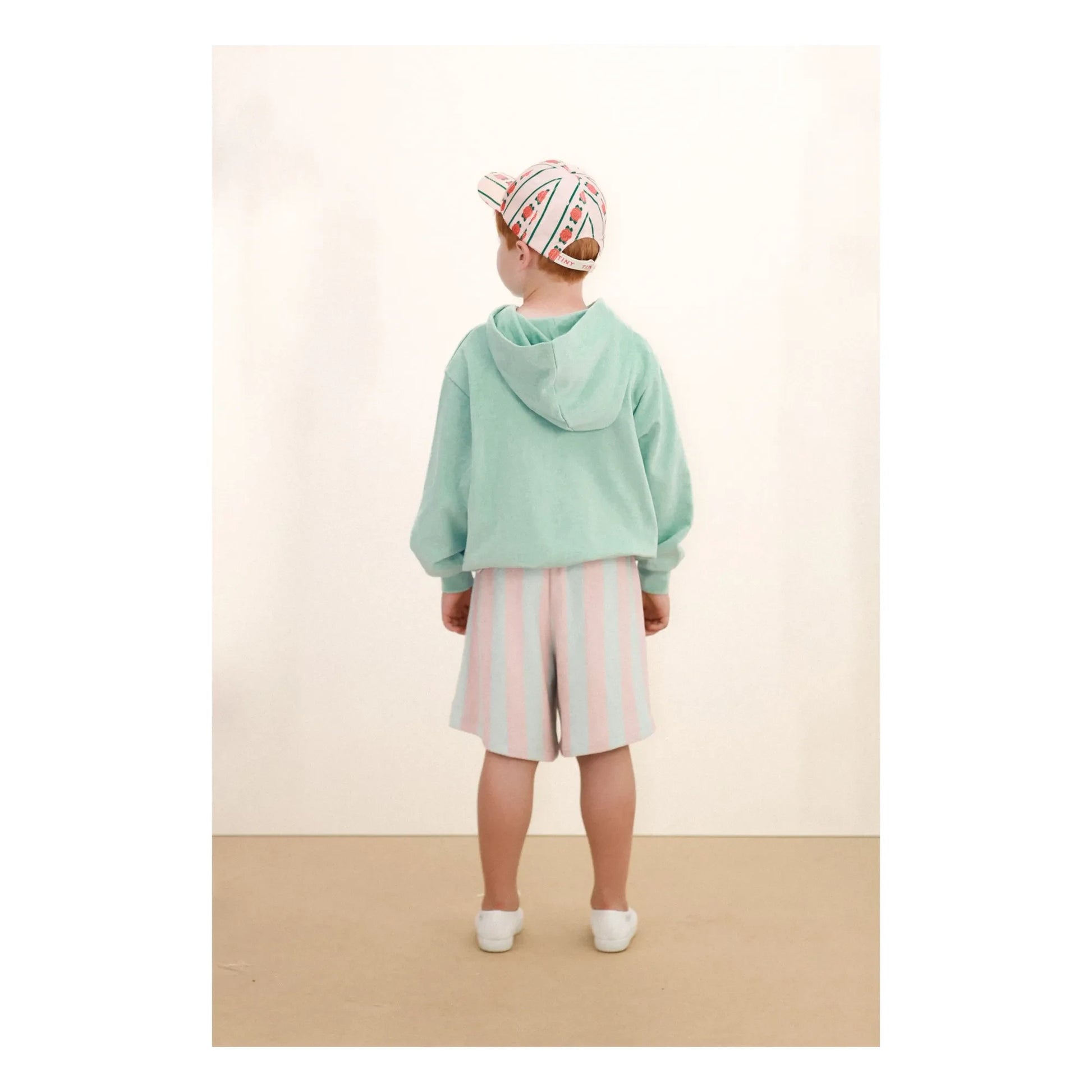 Tinycottons - Good Friends organic cotton sweatshirt | Turquoise