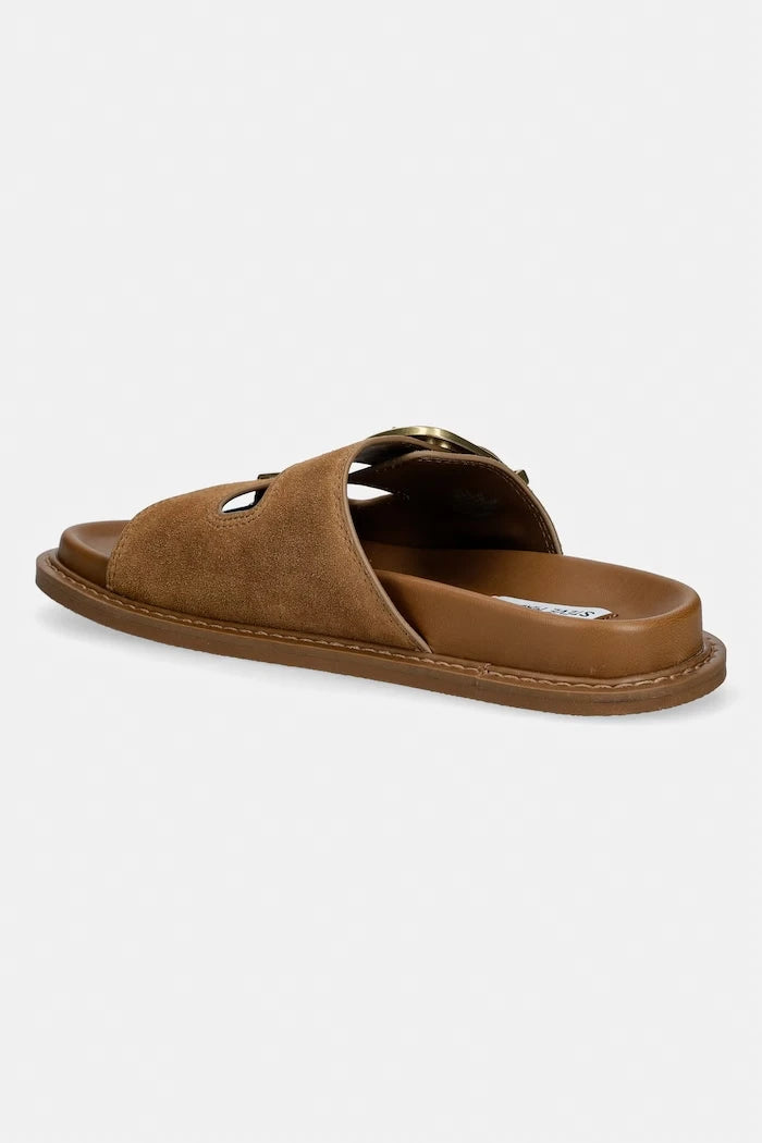 Steve Madden чехли дамски от велур Arch