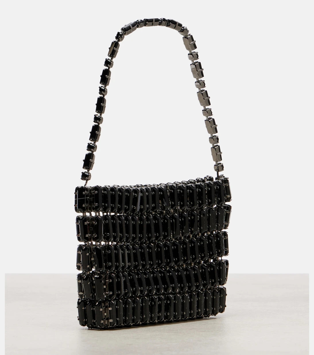 Saint Laurent - Cassandre Micro embellished shoulder bag