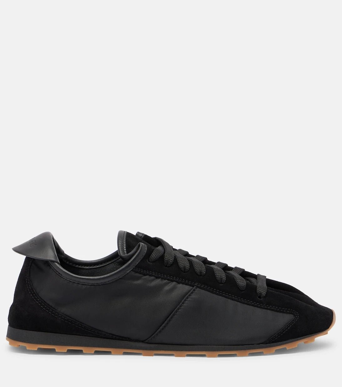 Jacquemus - Tennis suede-trimmed sneakers