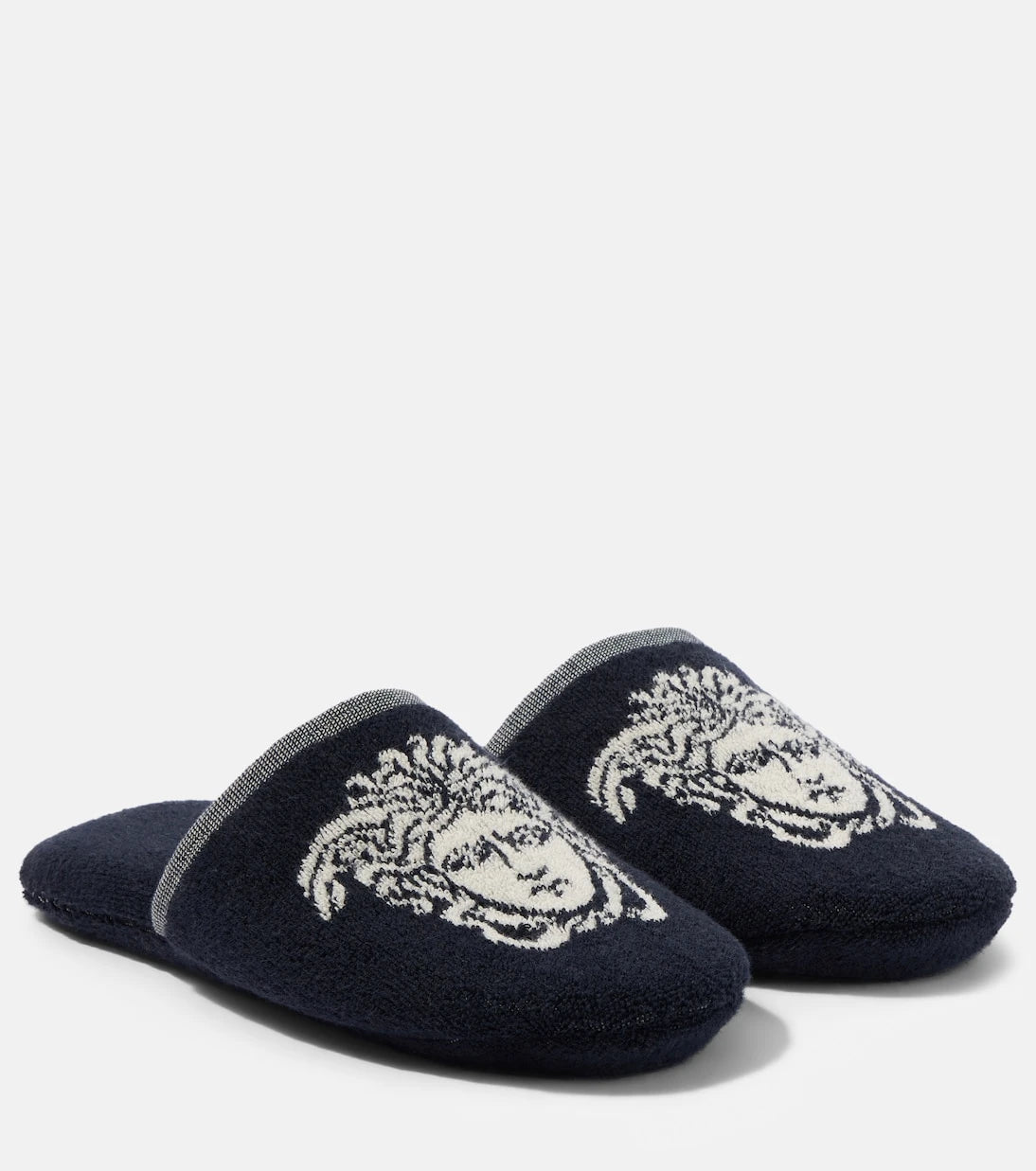 Versace Home - Medusa cotton terry slippers