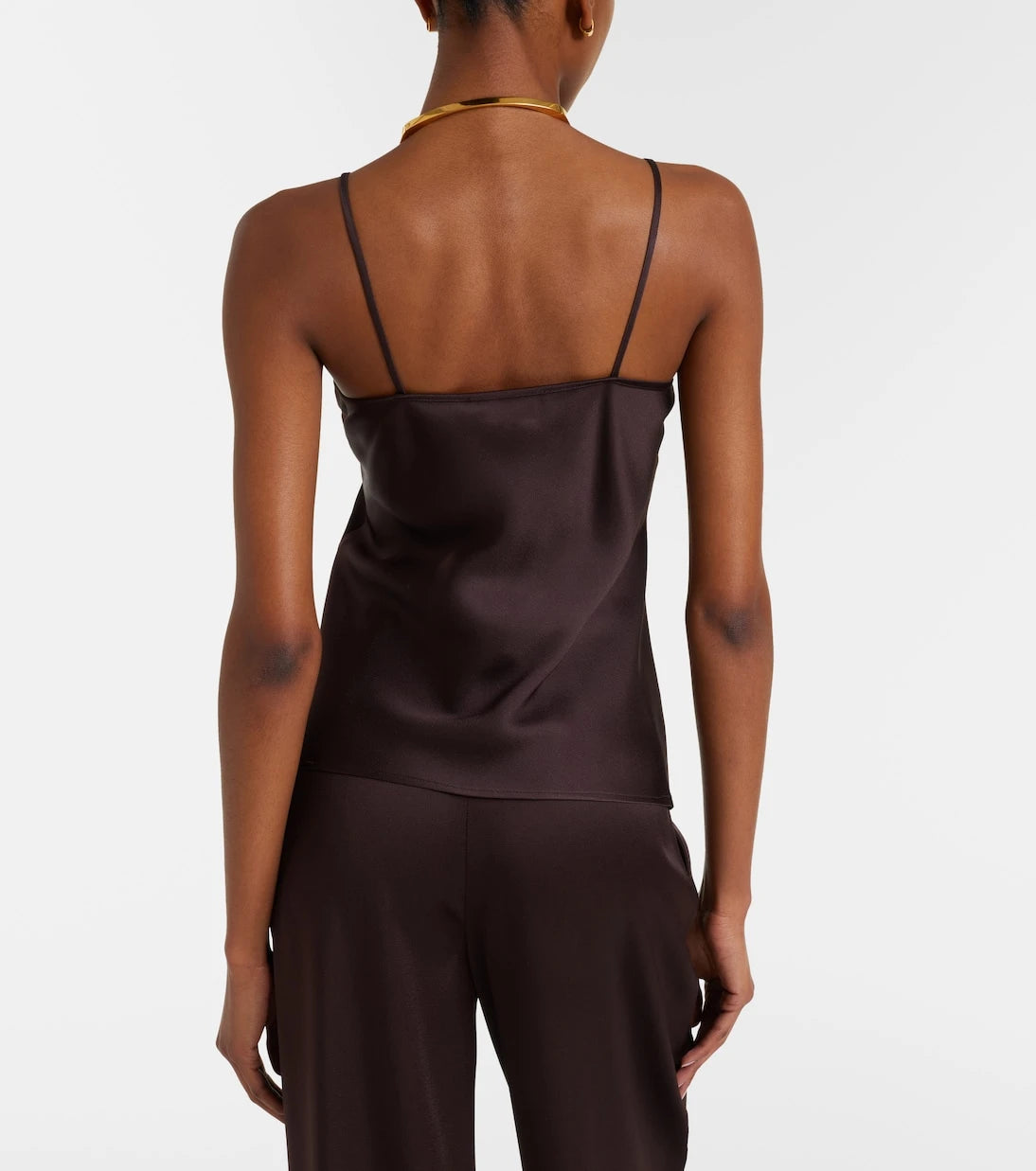 Max Mara - Crêpe satin camisole