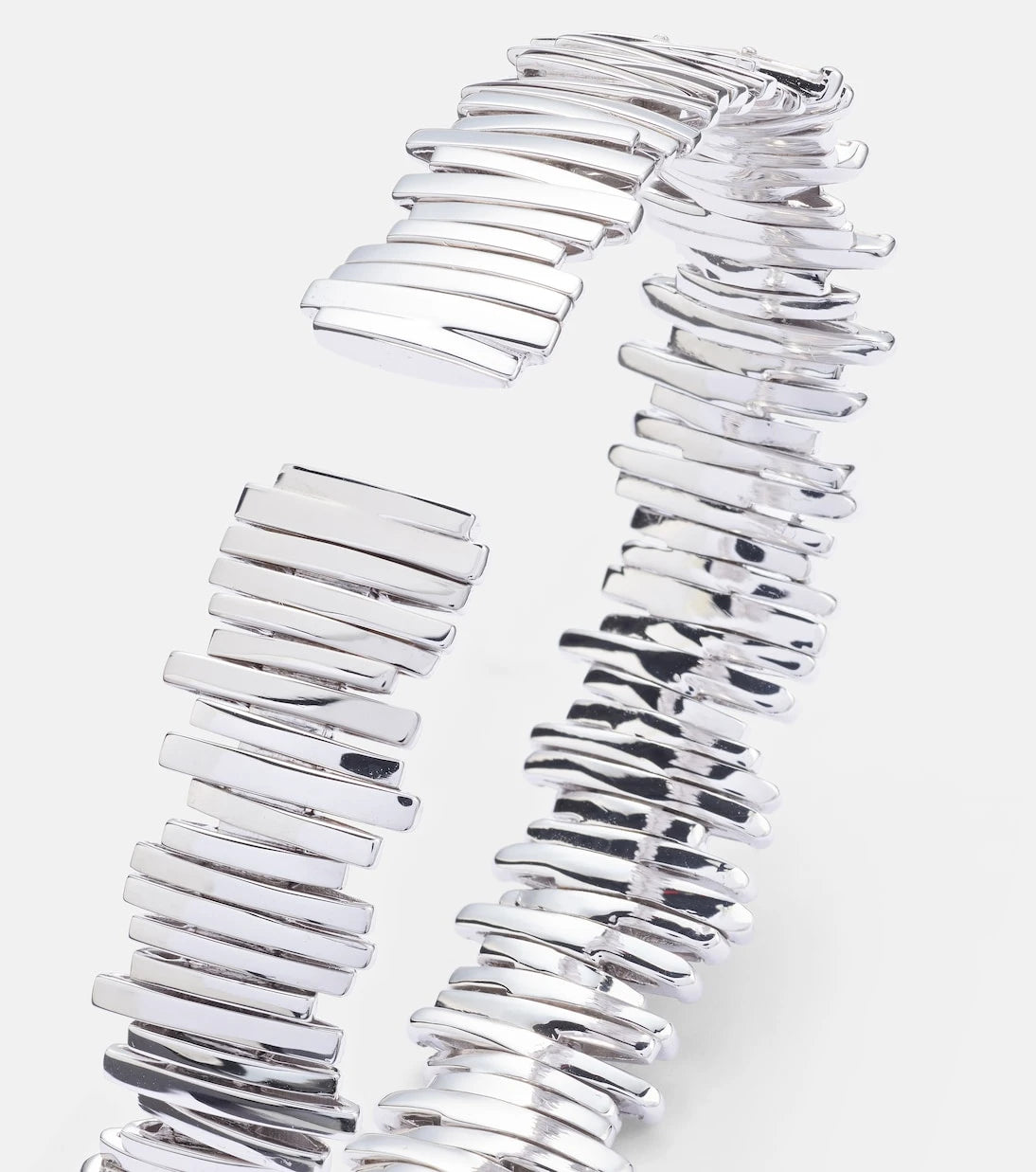 Suzanne Kalan - Classic Milli 18kt white gold bangle with diamonds