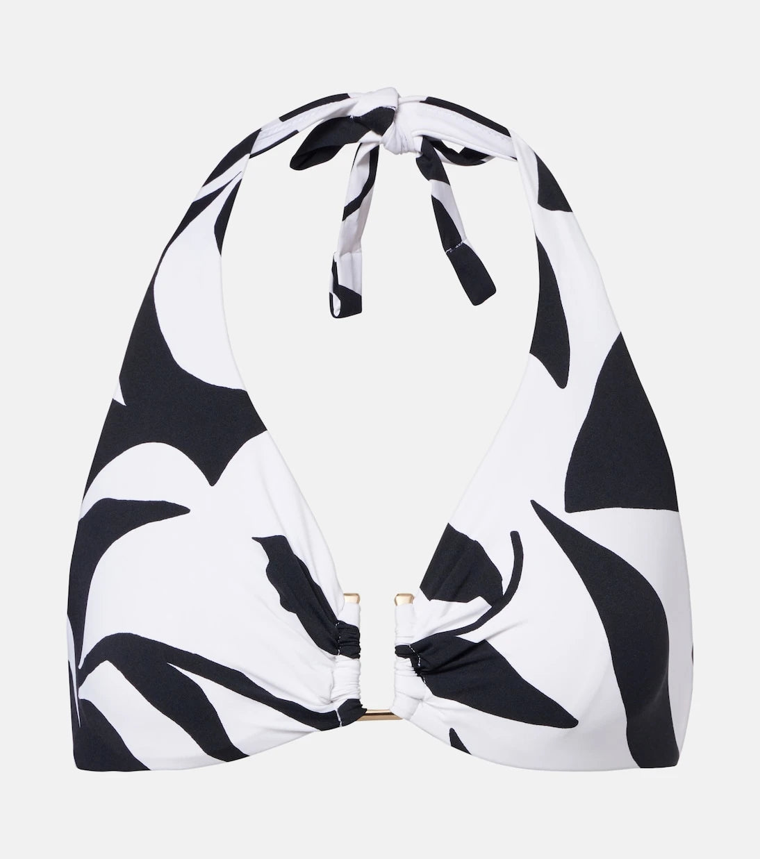 Max Mara - Avena floral halterneck bikini top